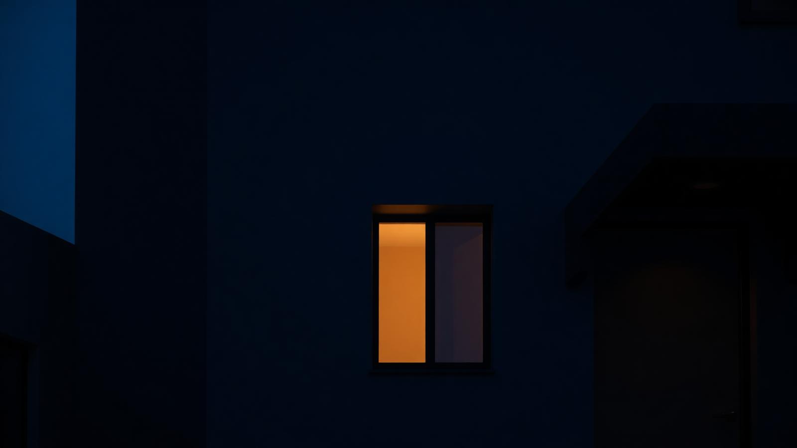Detal architektoniczny rezydencji o zmierzchu