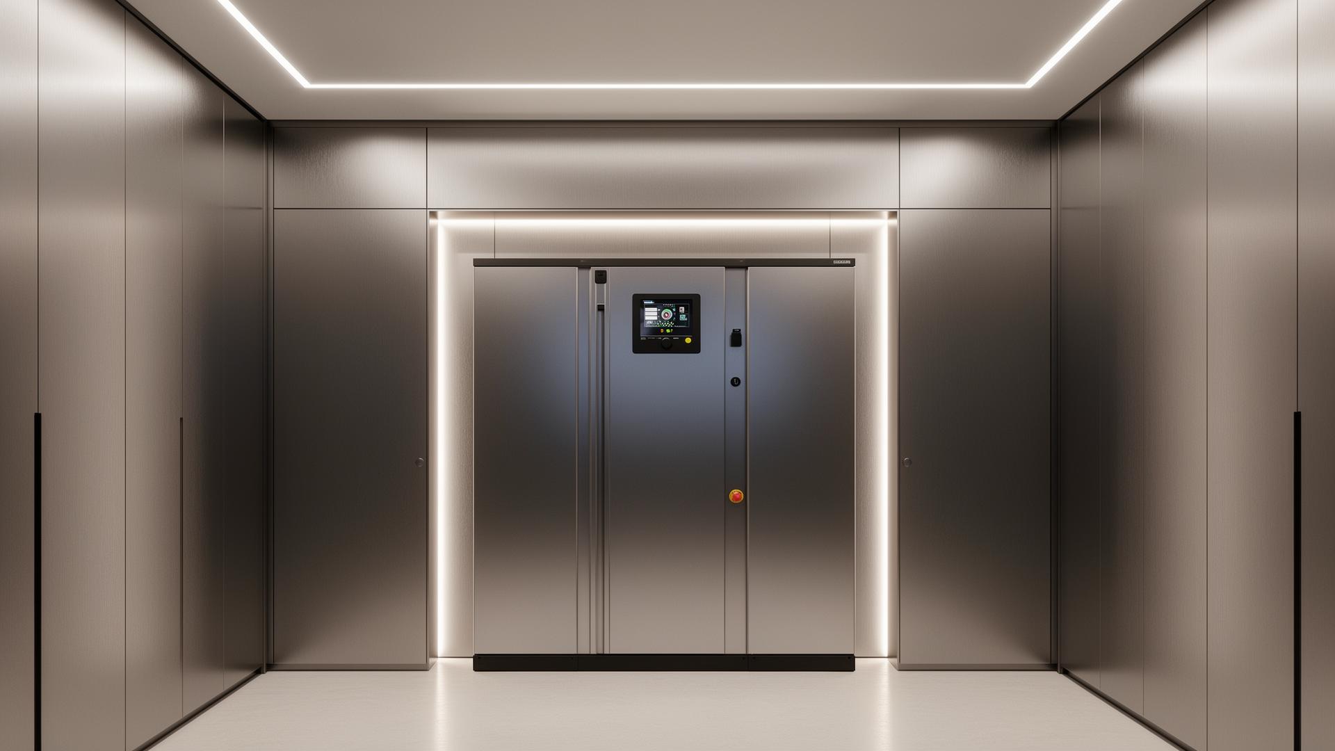 Magazyn energii BESS w technicznej części rezydencji